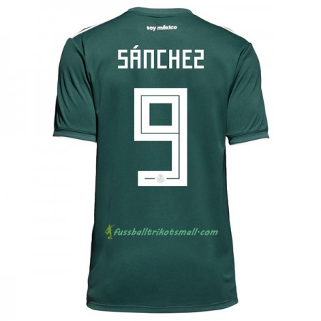 Fußballtrikots Mexiko Sanchez 9 WM 2018 Heimtrikotsatz kaufen